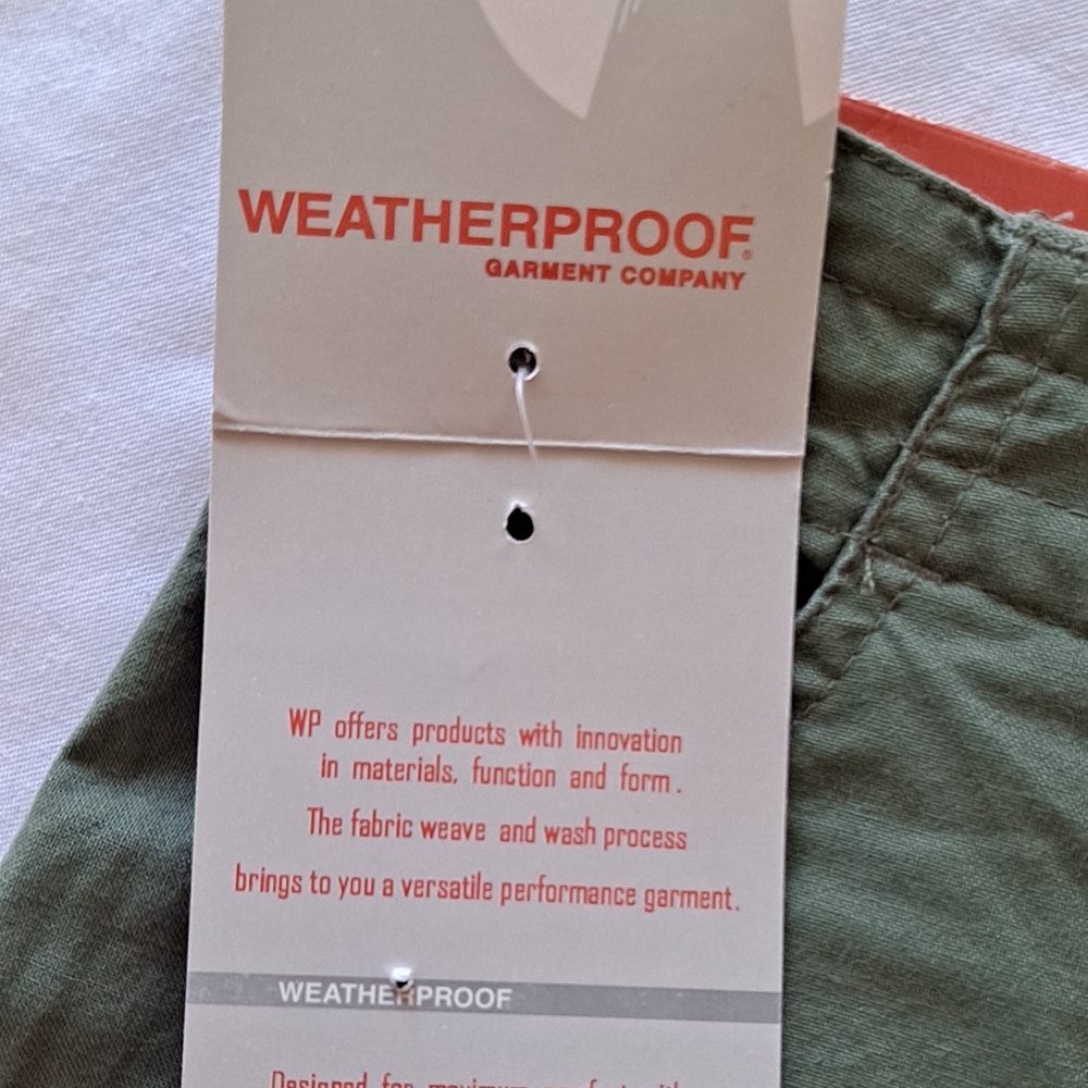 Weatherproof Women's Cargo Shorts - Olive Green Sz 12 - Picture 3 of 5